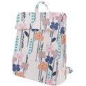 Floral Flap Top Backpack